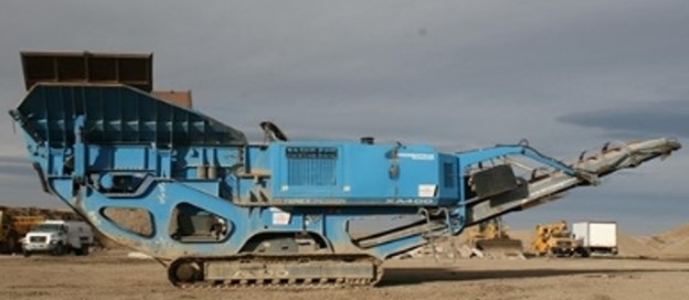 Terex Pegson XA400 Concrete crushing plant