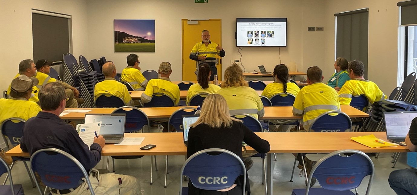 Garry speaking to the Cassowary Coast Regional Council